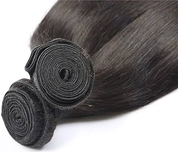 Straight Human Hair Bundles Raw Hair Bundles 100% Human Hair